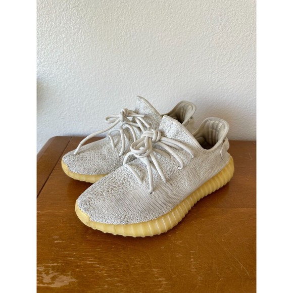 adidas Other - Adidas Yeezy Boost 350 V2 Cream/Triple White Unisex Size 8.5 US 100% Authentic